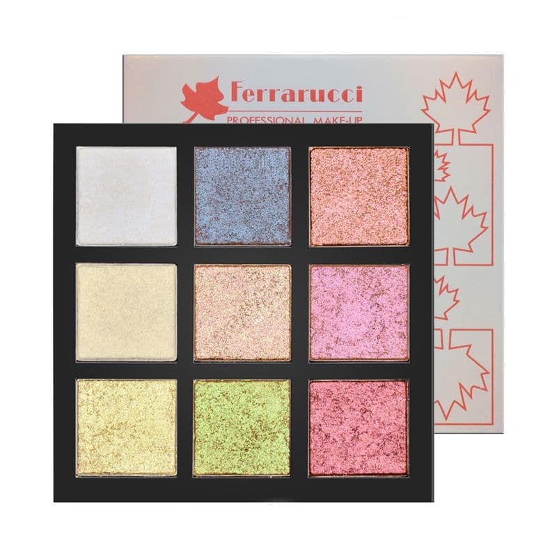 Ferrarucci Professional Makeup Holographic Palette