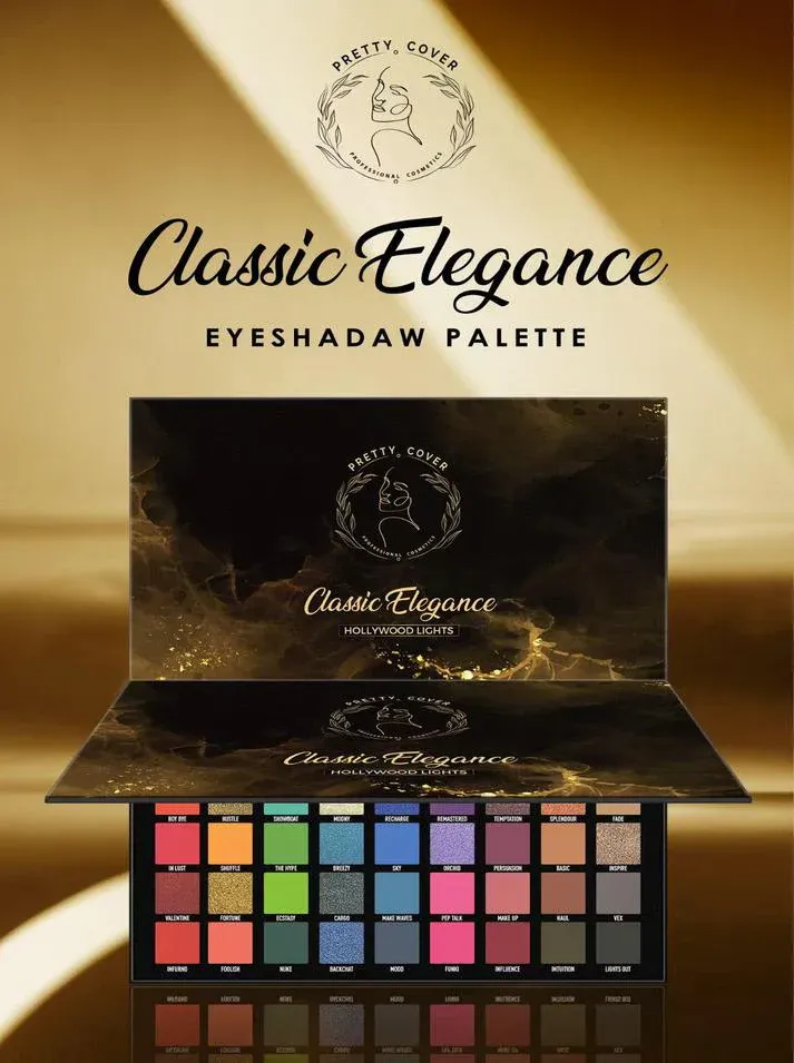 PRETTY COVER Hypnotize Eyeshadow, Blusher, Highlight & Contour 56 Color Makeup Set