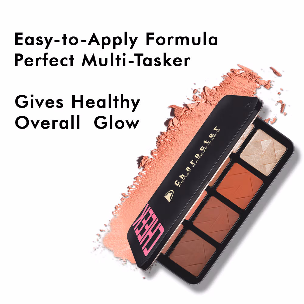 Pro highlighter & blush palette C-A201